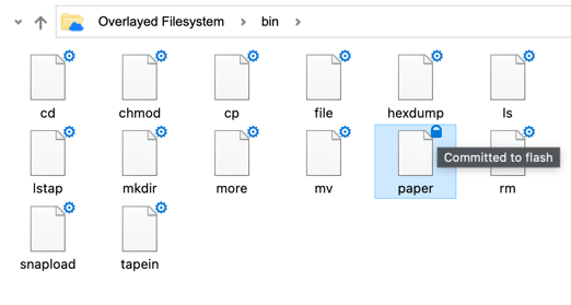 Committed Files