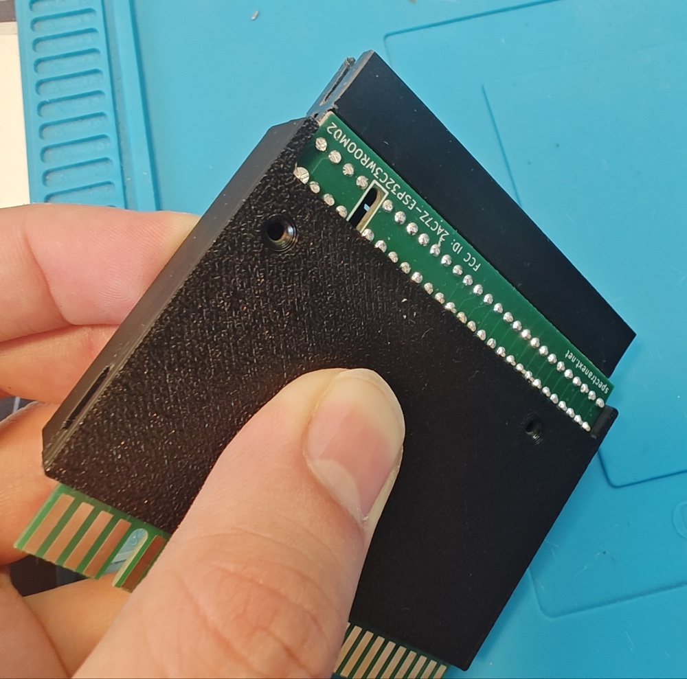 Replacement bottom cover fitted